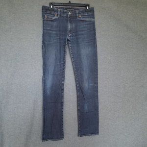 Men's Drykorn for Beautiful People Low Rise Skinny Jeans Size 29 x 30 Dark Wash